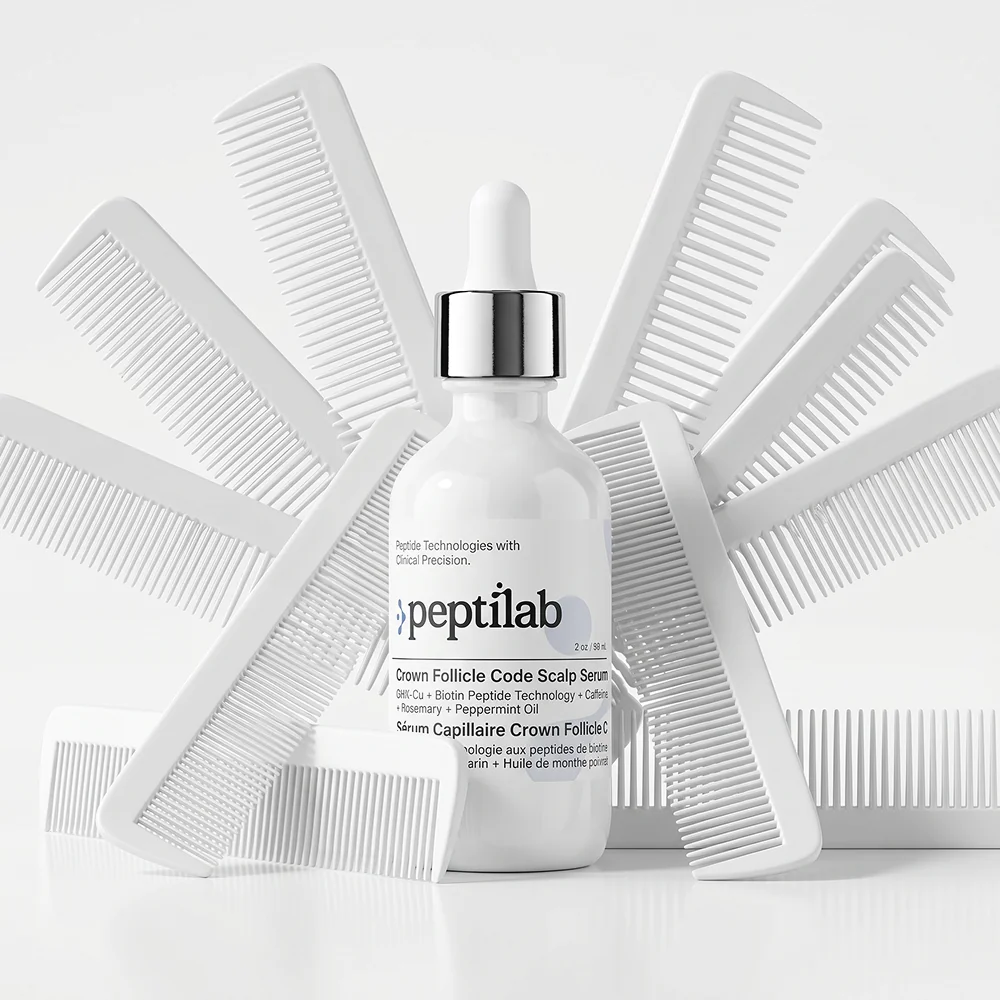 PeptiLab Crown Follicle Code GHK-Cu scalp serum for hair, Canadian cosmetic formulation