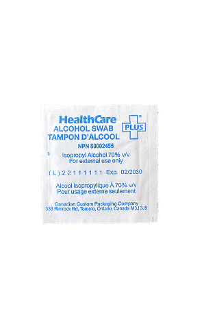 Alcohol Wipes - Isopropyl Alcohol 70% v/v | Canada