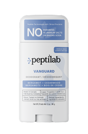 VANGUARD Copper Peptide Deodorant (GHK-Cu) | PeptiLab Canada