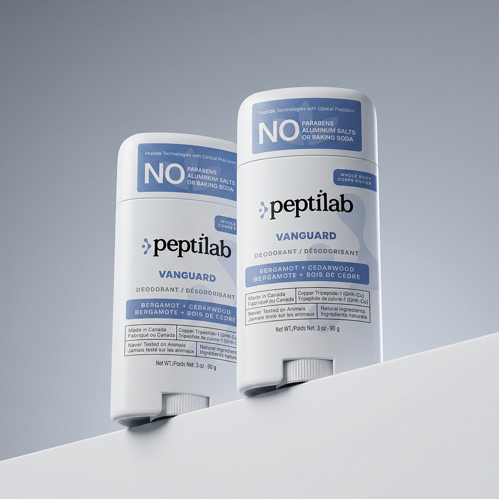 VANGUARD Copper Peptide Deodorant (GHK-Cu) | PeptiLab Canada - Image 2
