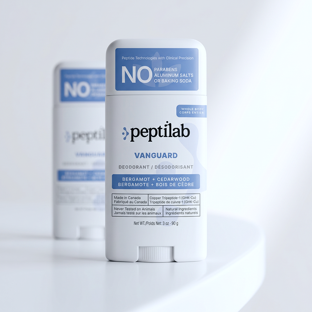 VANGUARD Copper Peptide Deodorant (GHK-Cu) | PeptiLab Canada - Image 3
