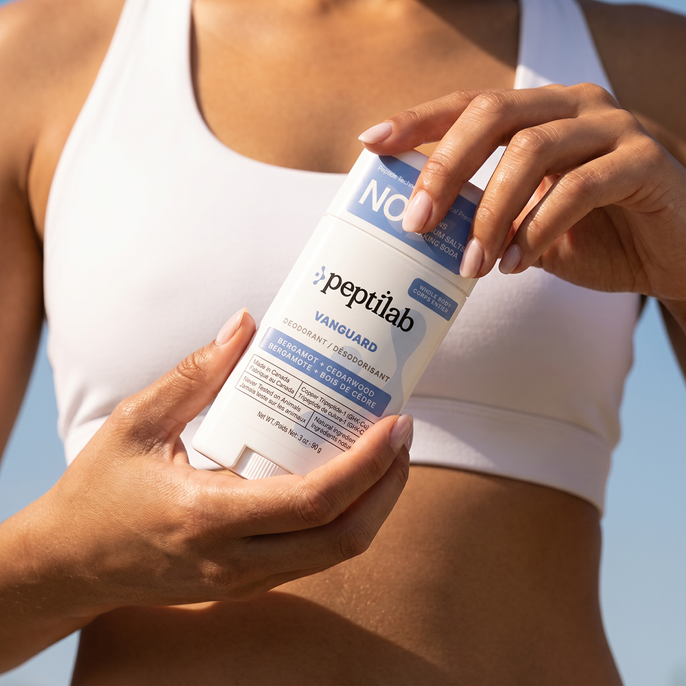 VANGUARD Copper Peptide Deodorant (GHK-Cu) | PeptiLab Canada - Image 4